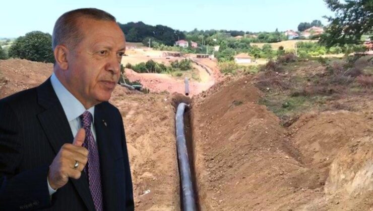 Türkiye için tarihi gün! Erdoğan’ın müjdelediği doğal gaz için borular döşenmeye başlandı