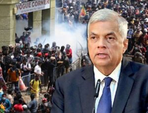 Sri Lanka’da göstericiler Başbakanlık konutunu ateşe verdi: Başbakan istifa edeceğini duyurdu