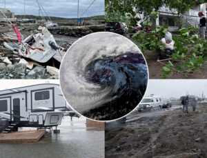 Fiona Kasırgası Kanada kıyılarını vurdu