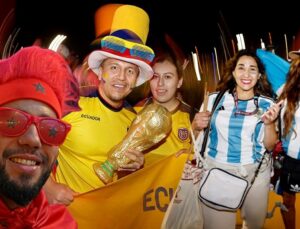 Katar’daki 2022 Dünya Kupası taraftarlarının coşkusu