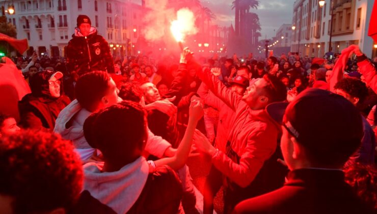 Fas’ın Dünya Kupası’nda son 16’ya yükselmesi ülkede coşkuyla kutlanıyor